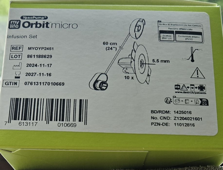 Ypsopump Orbitmicro Orbit micro