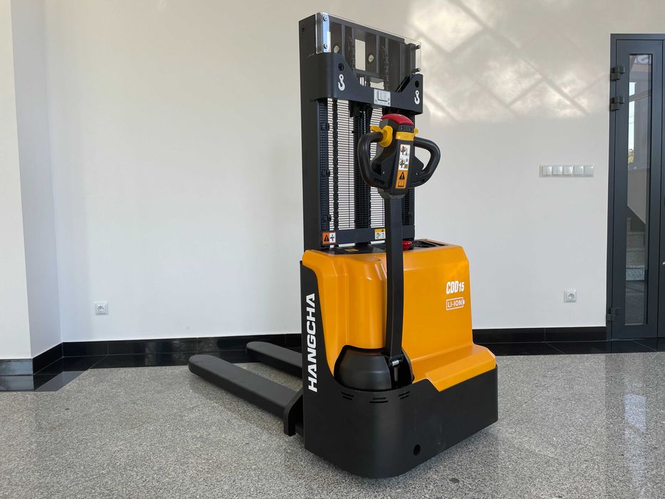 Wózek paletowy masztowy stacker 1200 kg 2500 mm Hangcha CDD15-WS-I