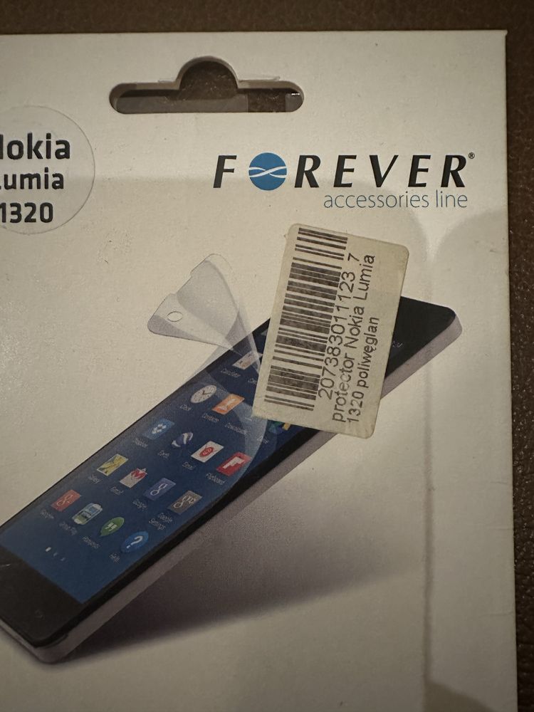 Folia ochronna Forever do Nokia Lumia 1320, 3 warstwy