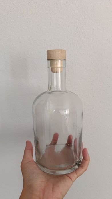 Garrafa de vidro - várias utilizacoes