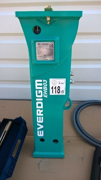 Młot hydrauliczny do koparki, koparek EVERDIGM EHB03 - 147Kg