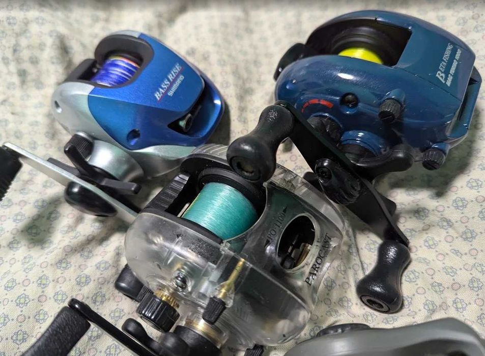 Рыболовные катушки мультипликаторные шимано  Shimano Bass. Chinumatic