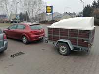 Wynajmę wypożyczę przyczepkę zabudowana dmc 750 kg
