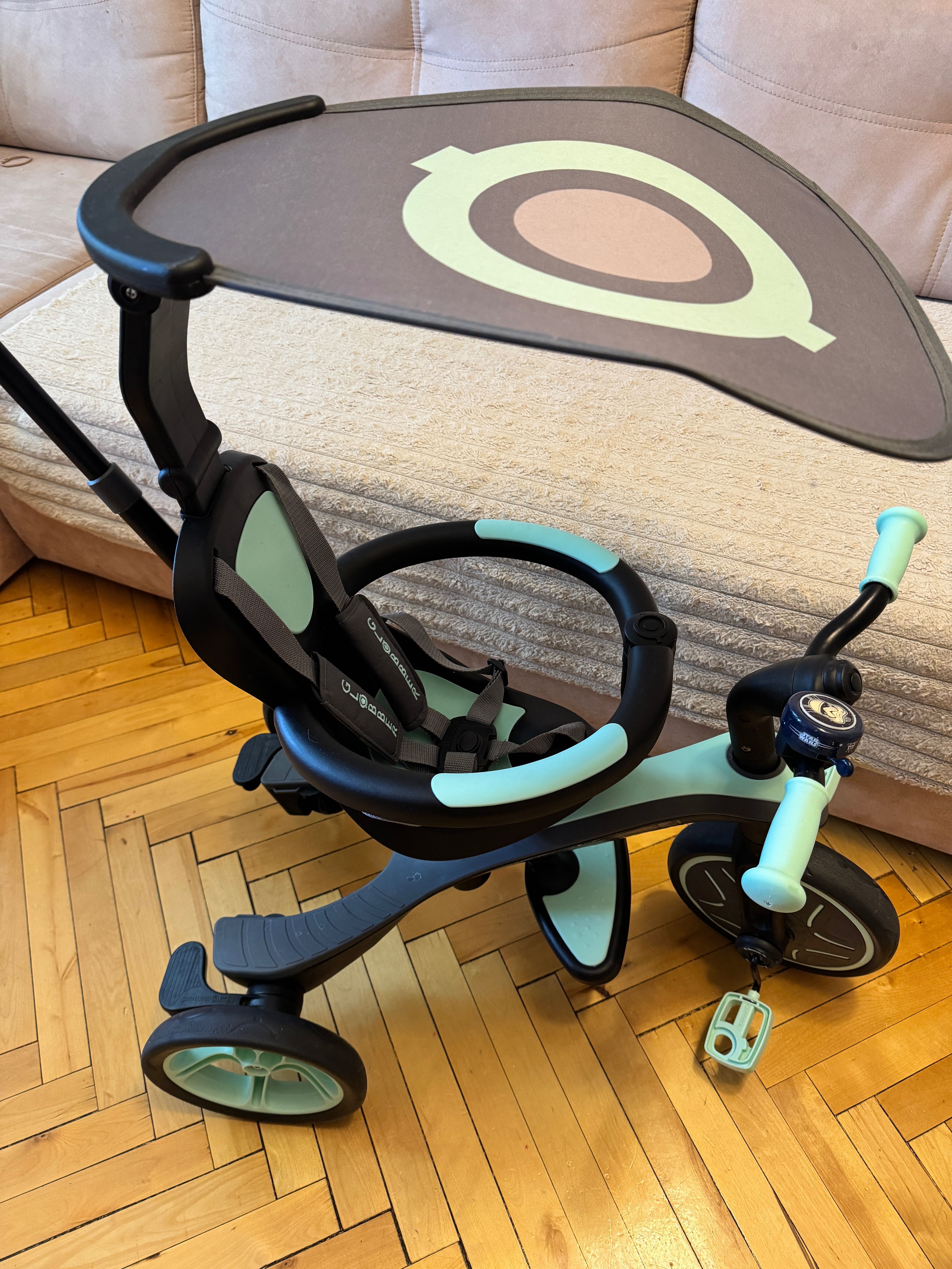Дитячий велосипед 4 в 1 Globber Explorer Trike від 10 міс до 5 р