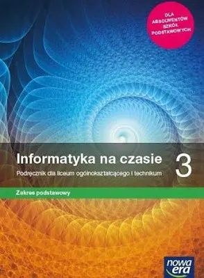 Informatyka na czasie 3 - książka do informatyki