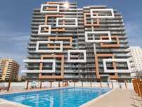 T1 de Luxo com piscina e garagem - Praia da Rocha