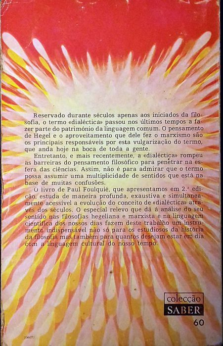 Paul Foulquié. A Dialectica. Um moderno clássico. Inclui portes