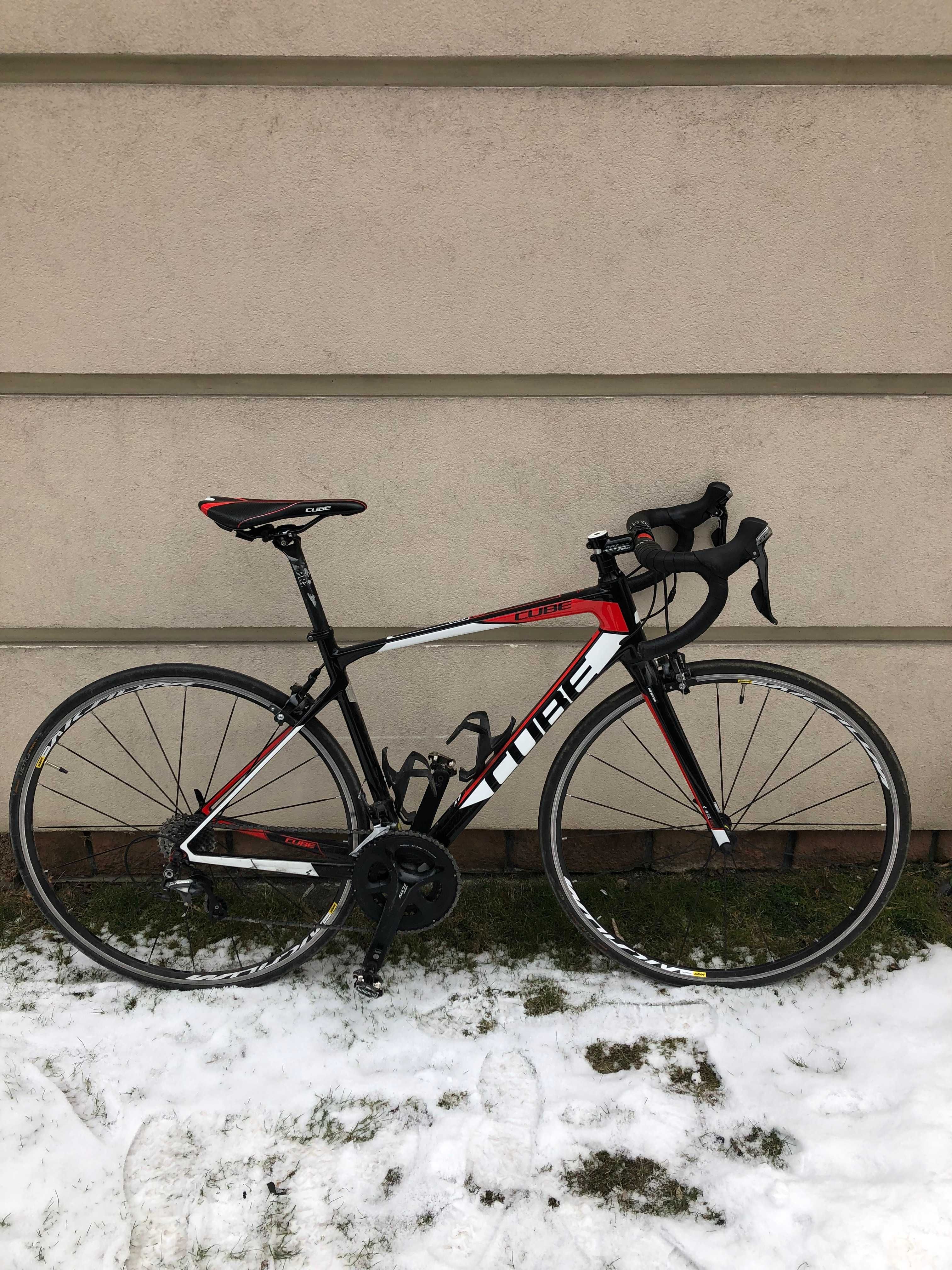 Szosa Carbon Cube  Attain Ultegra/105 size 53. Nowa cena!