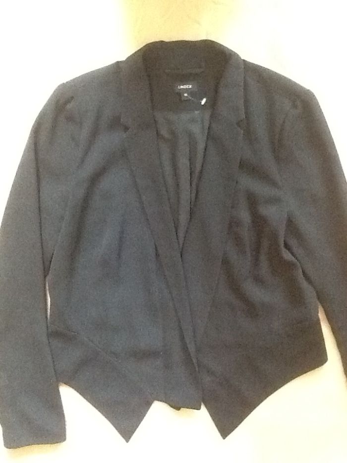 Пиджак черный школьный для старших классов
