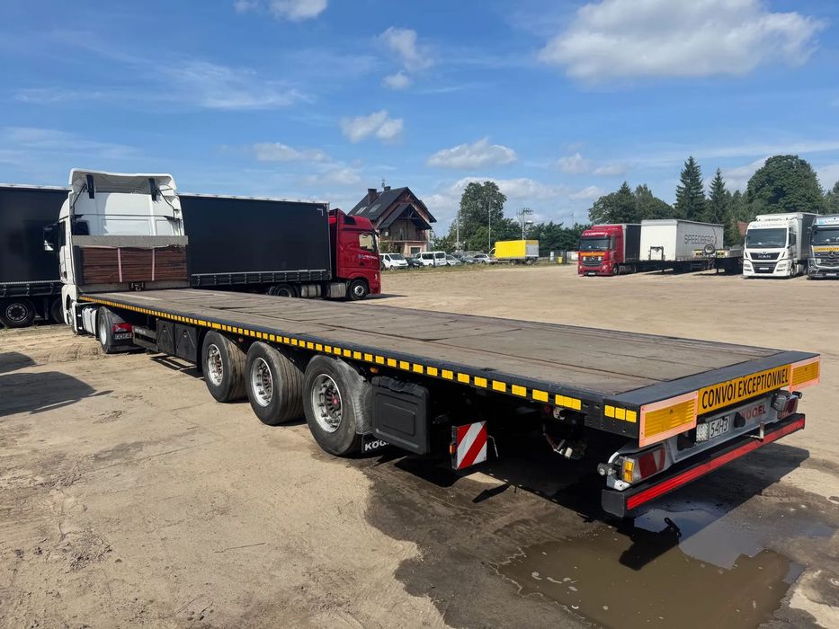 Kögel SN24 / platforma / najazdy / wciągarka