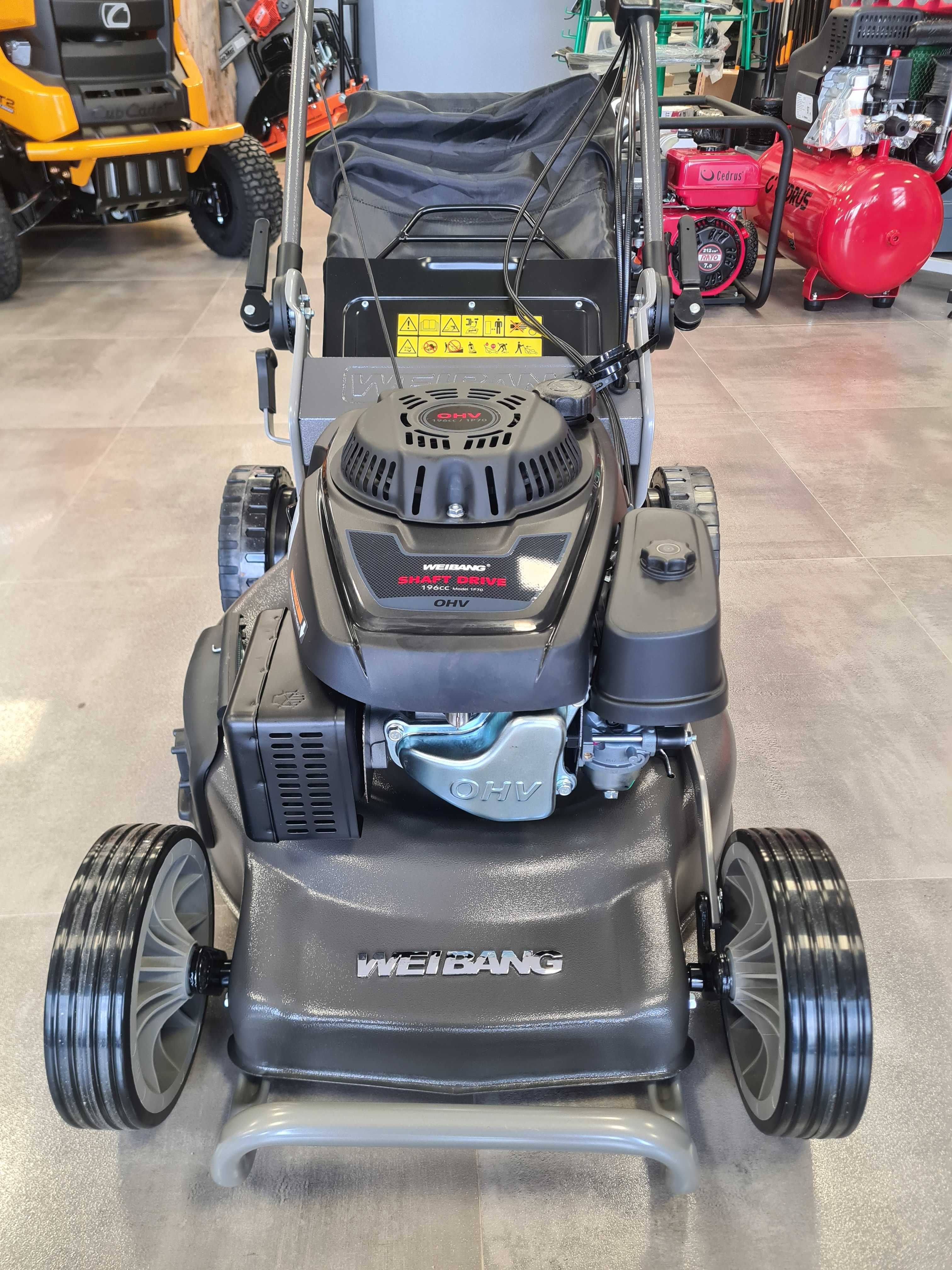 Kosiarka spalinowa Weibang WB507SC V 3w1 z wałem Cardana