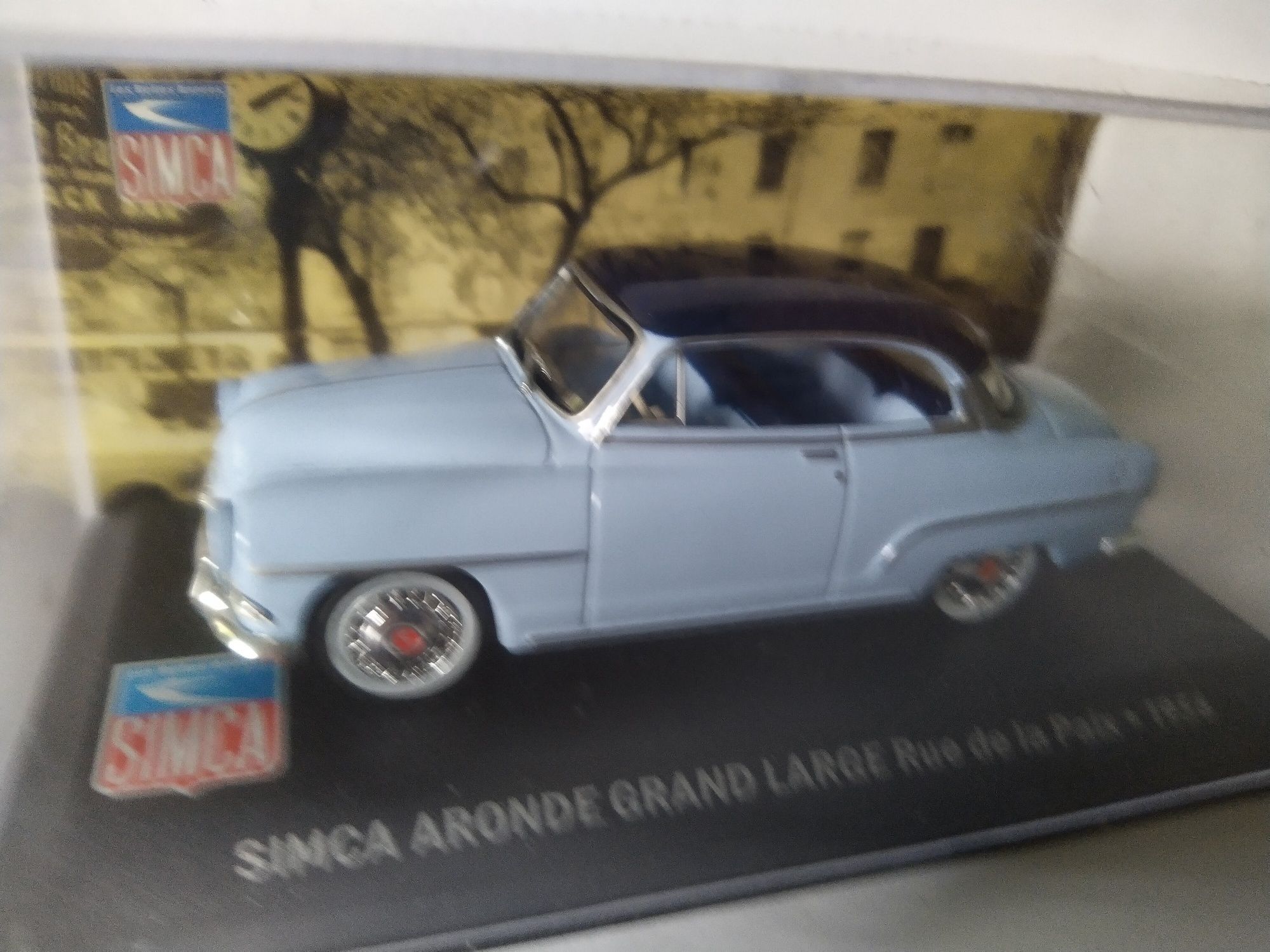 Simca Aronde Grand large Simca collection Skala 1:43