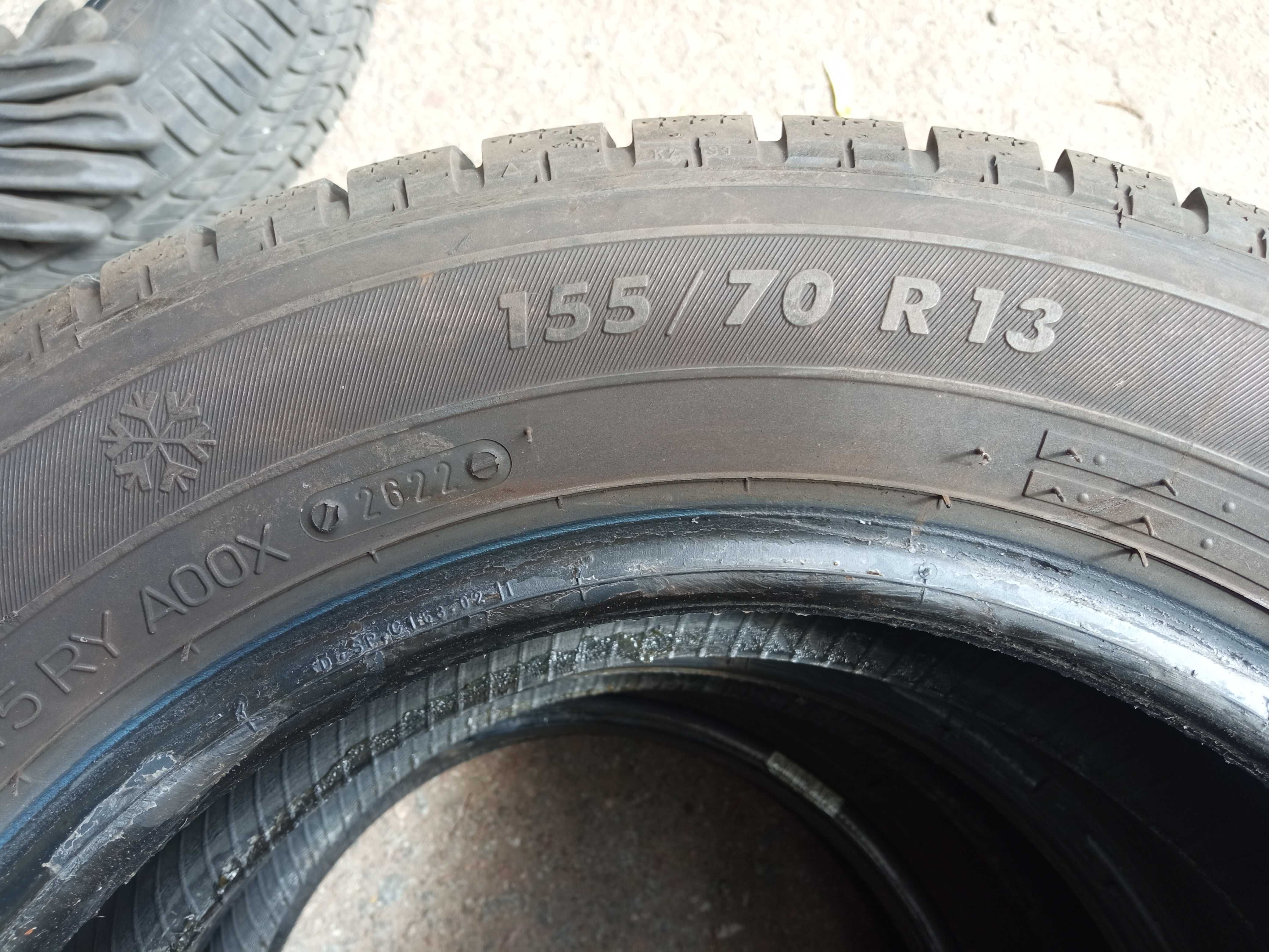Opony Kormoran 155/70R13  2szt. całoroczne