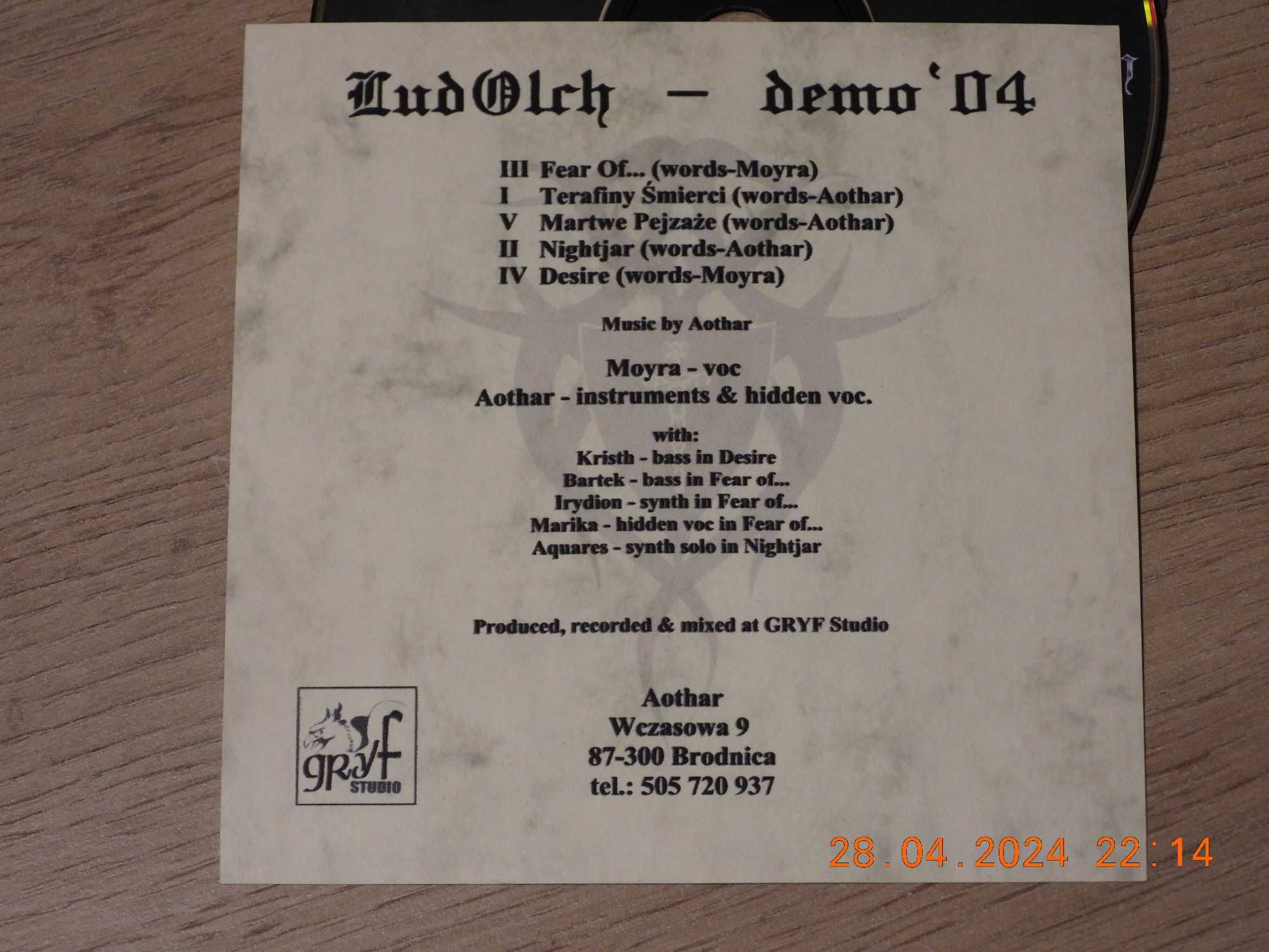 LUD OLCH - Demo 04  - CD   - UNIKAT