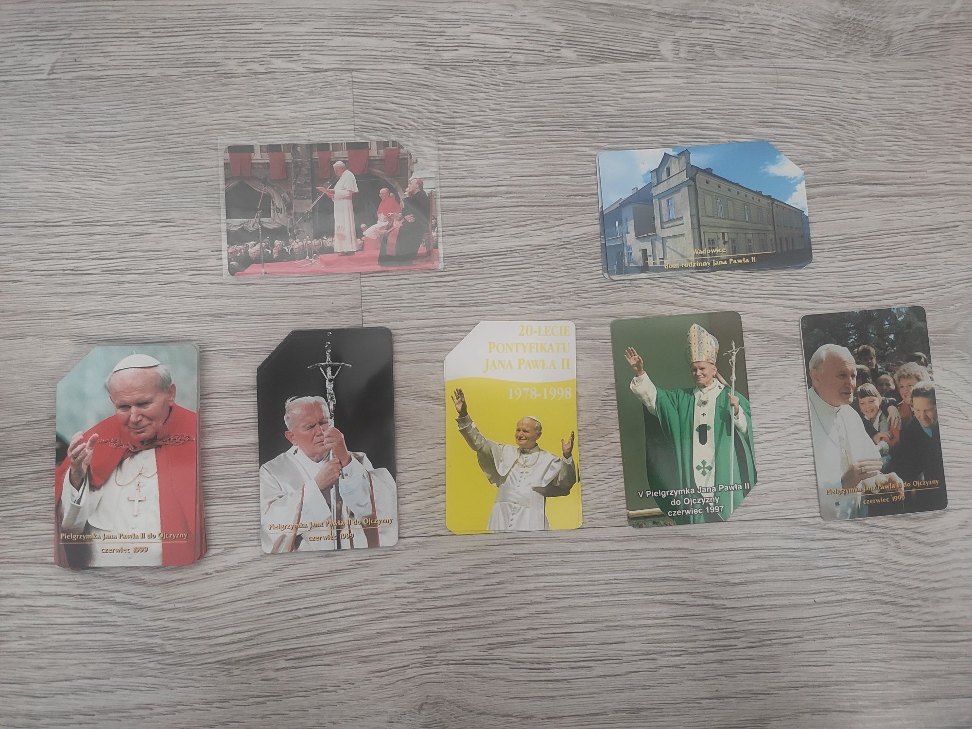 Karty telefoniczne Jan Paweł II