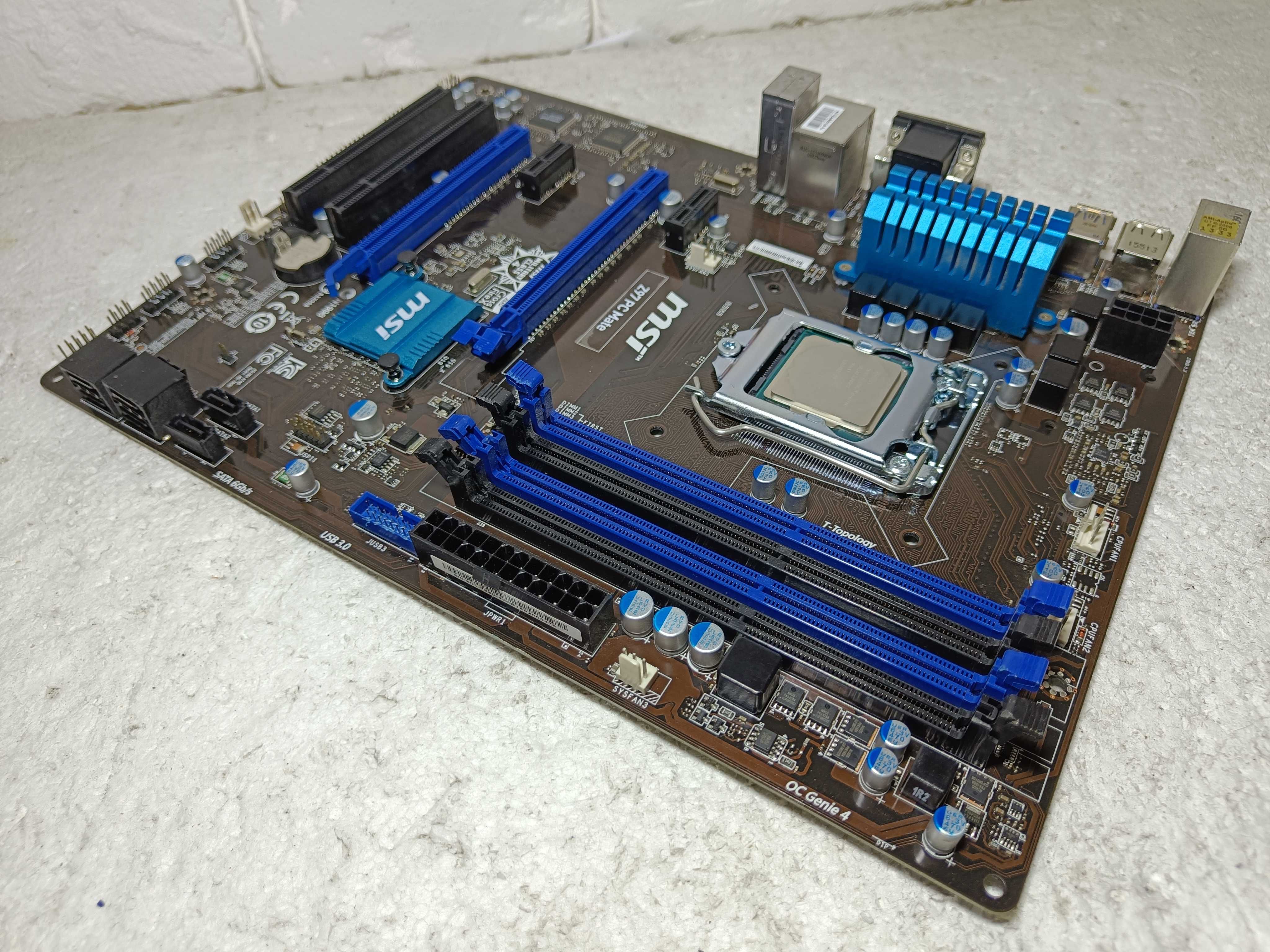 КОМПЛЕКТ Материнська плата MSI Z97 PC Mate + процесор i7-4770K LGA1150