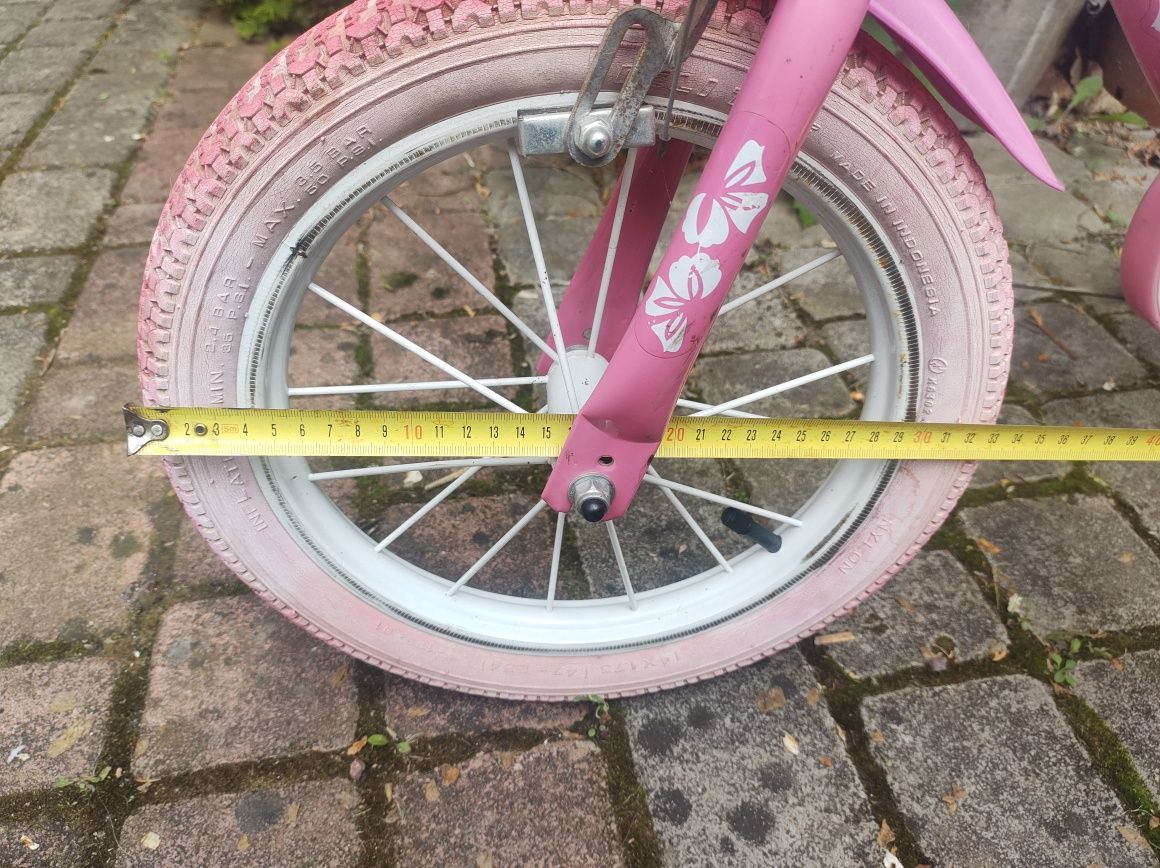 Велосипед 3 х колесний дитячий 14 дюймів для дівчинки
