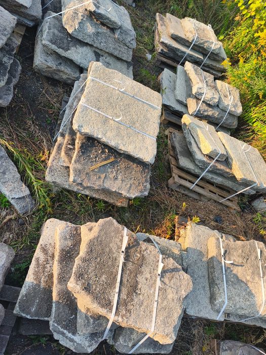 Stare rustykalne płyty granitowe 200 m2