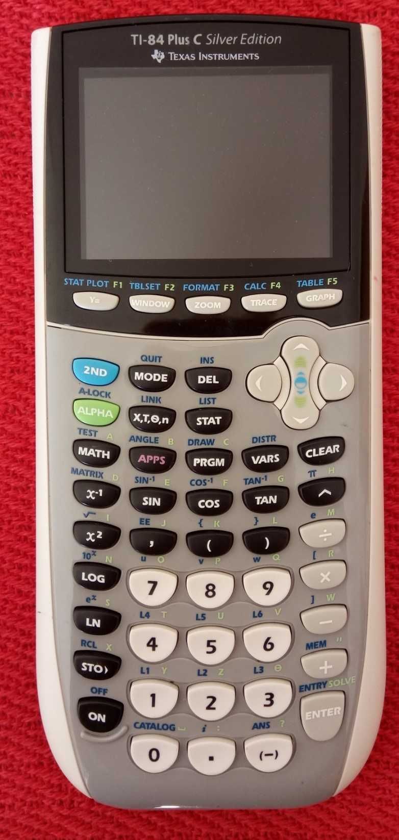 Calculadora gráfica Texas Instruments TI-84 Plus C Silver Edition