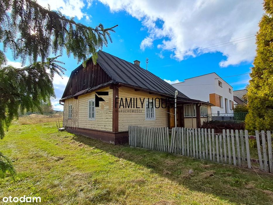 Drewniany dom 100m2 na działce 1181m2 Suchedniów