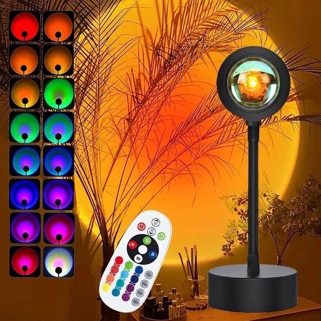 Лампа для дома Sunset Floor Lamp Sunset Lamp разные цвета