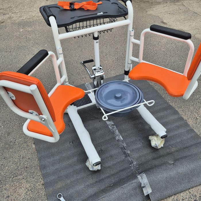 Wózek Łazienkowy 3w1 Hydrauliczny Rozpinany 
Wózek dla Osób z niedowla