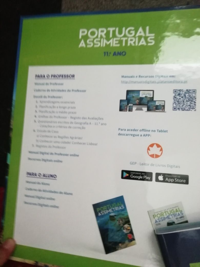 Assimetrias Portugal  - GEOGRAFIA A - 11 ANO Dossier do Prof + Manual*