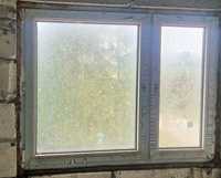 3 okna plastikowe  1465x1135 i balkonowe z oknem