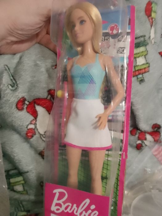 Nowa lalka Barbie Tenisistka You can be anything 3+ MATTEL