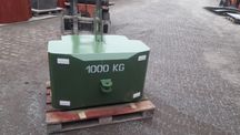 Obciążnik balast forma 1000kg.