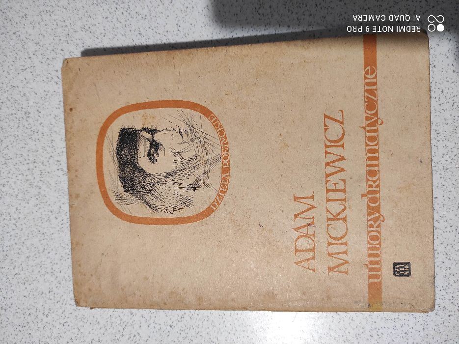 Utwory Dramatyczne Tom 3 Adam Mickiewicz 1965r.
