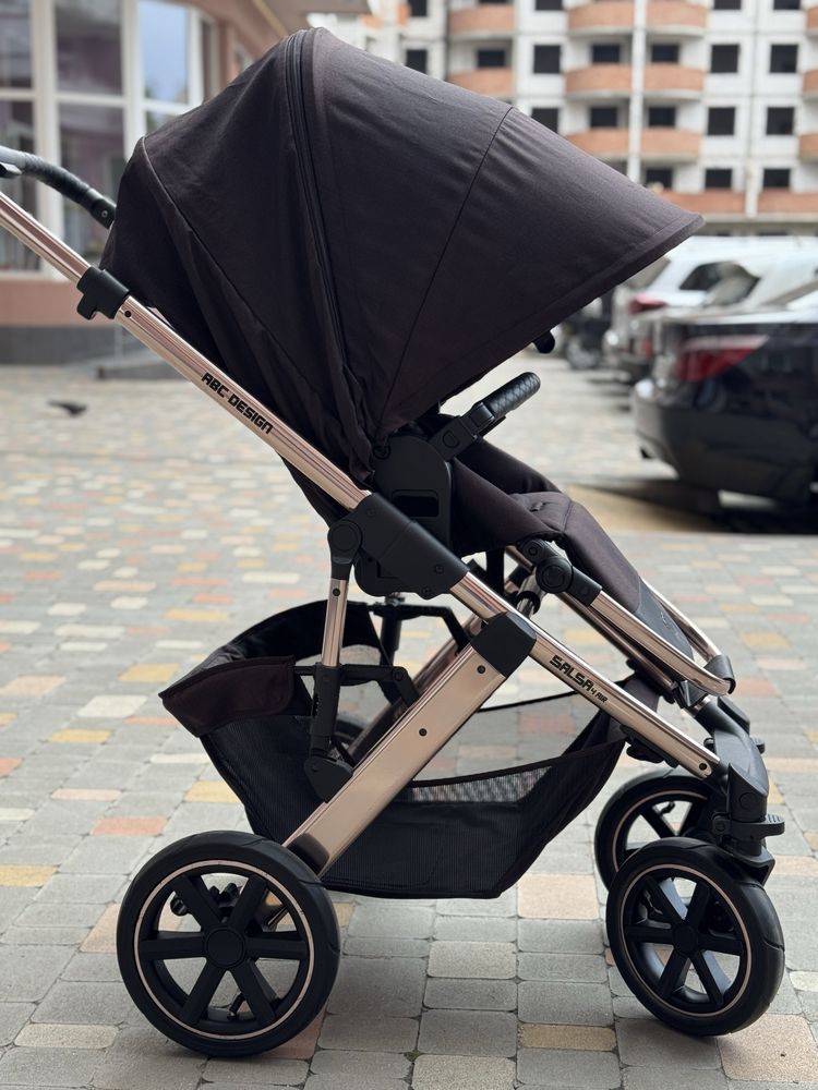 Коляска 2 в 1 ABC design Salsa 4 Air Diamond Rose Gold