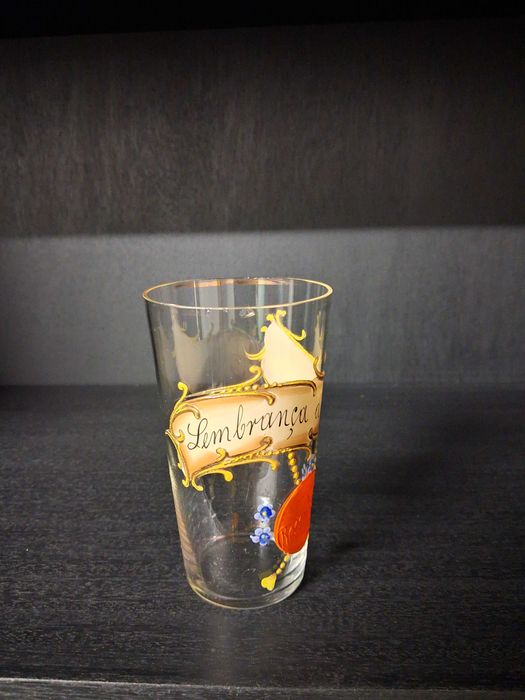 Colecção Copos - Copo Vintage "Lembrança de Lisboa"