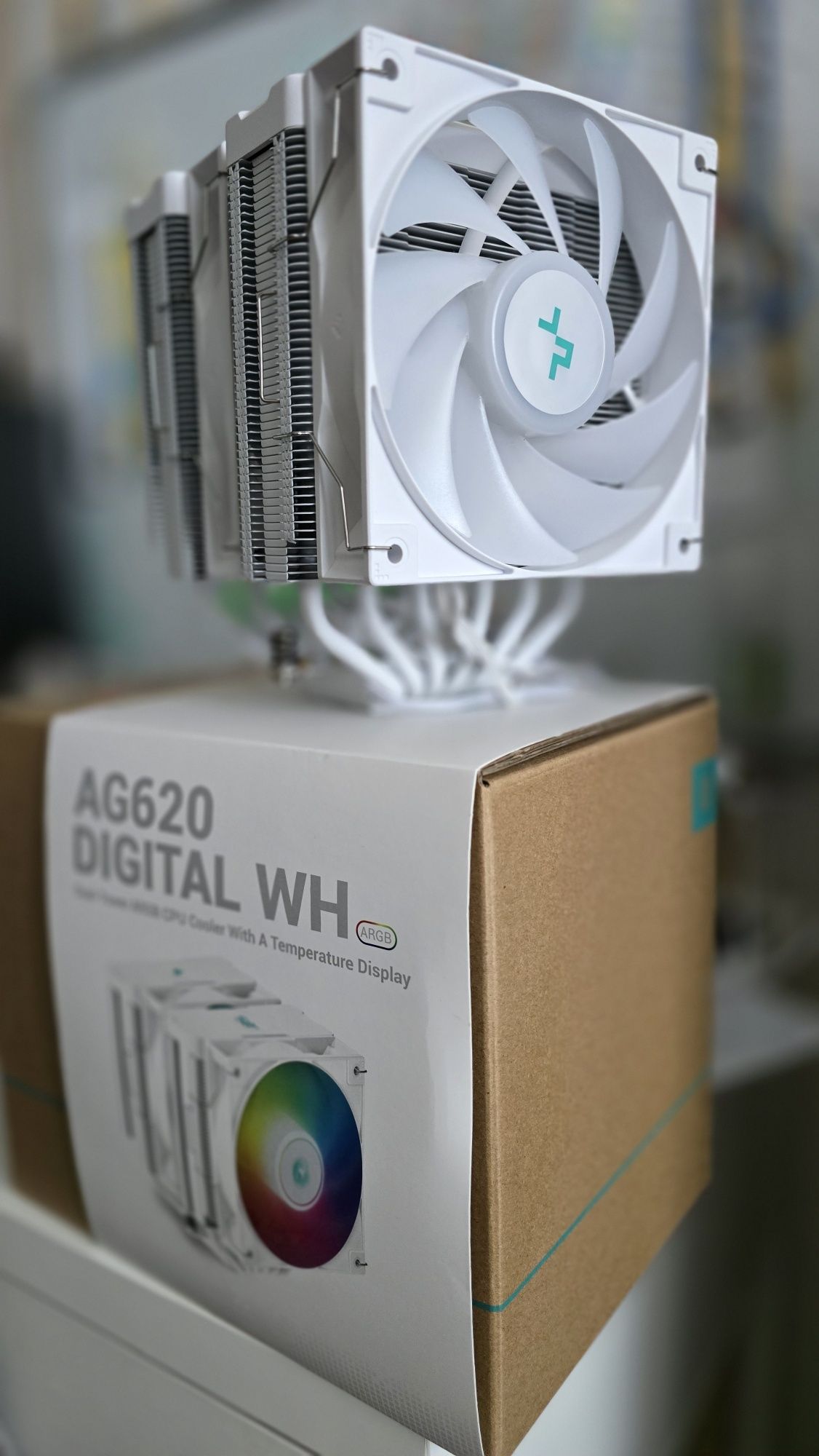 Продам систему охолодження DeepCool AG620 DIGITAL ARGB White
