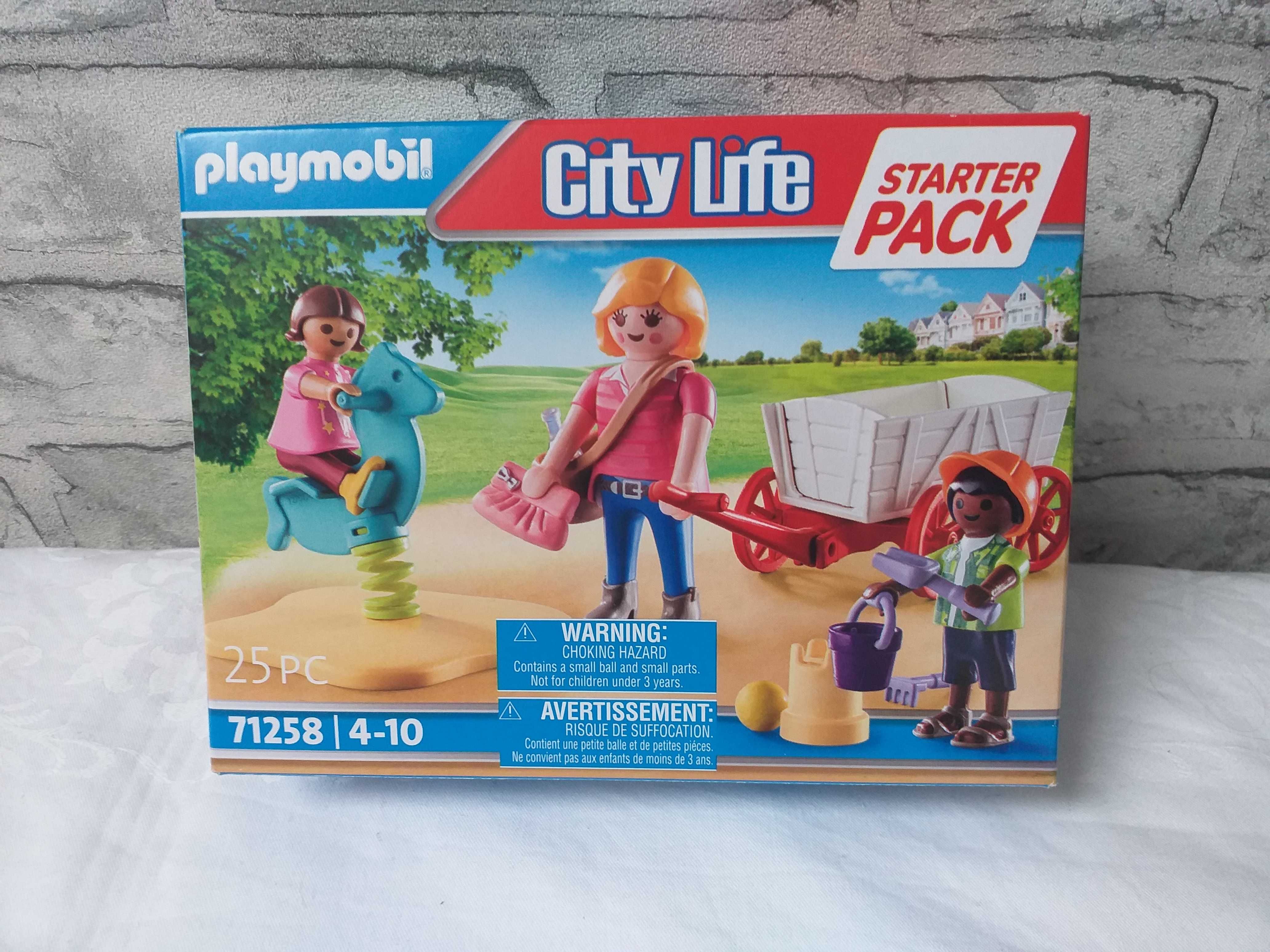 Klocki Playmobil Opiekunka z wózkiem plac zabaw