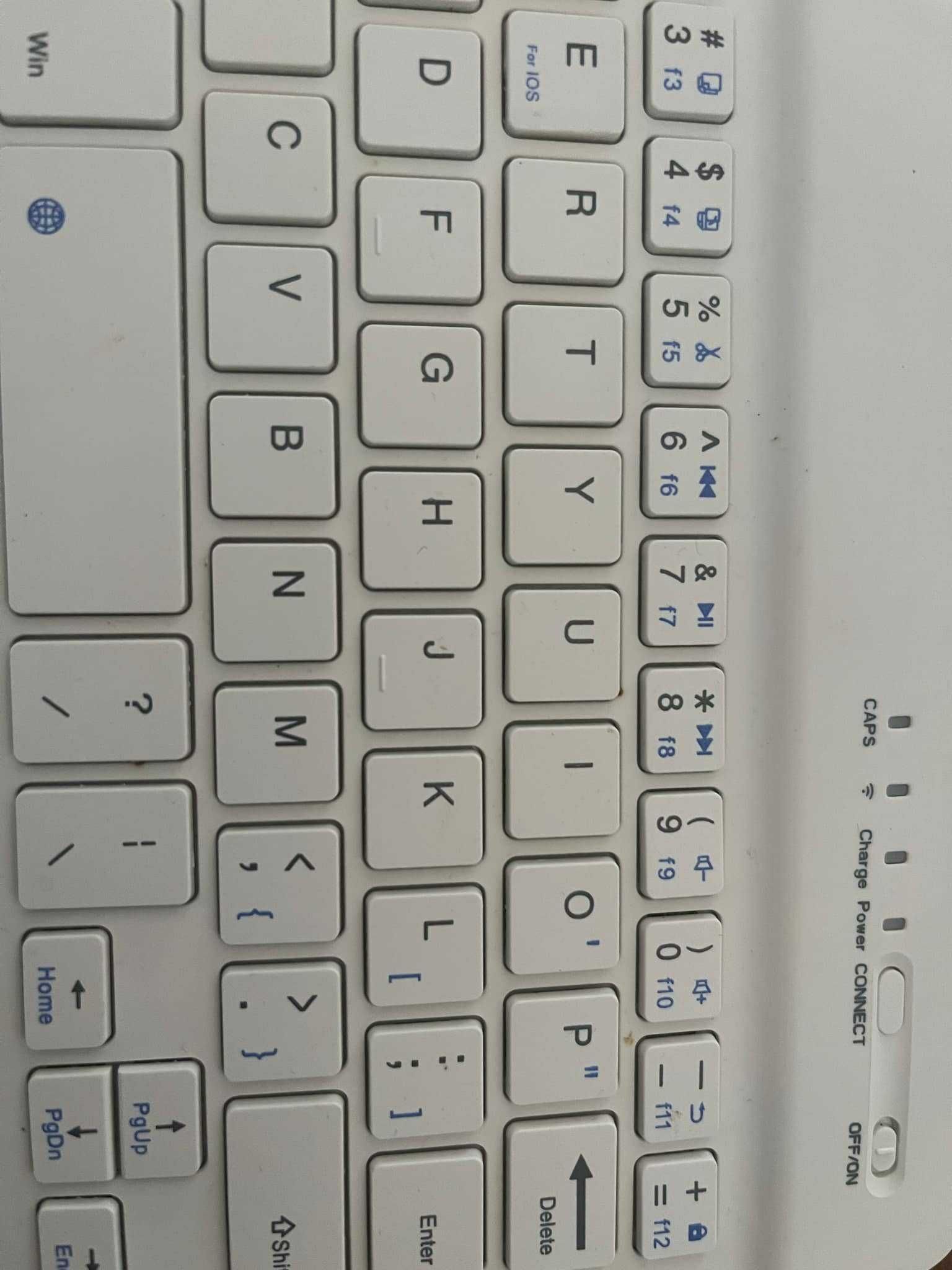 Klawiatura bezprzewodowa biała Typo Wireless Keyboard