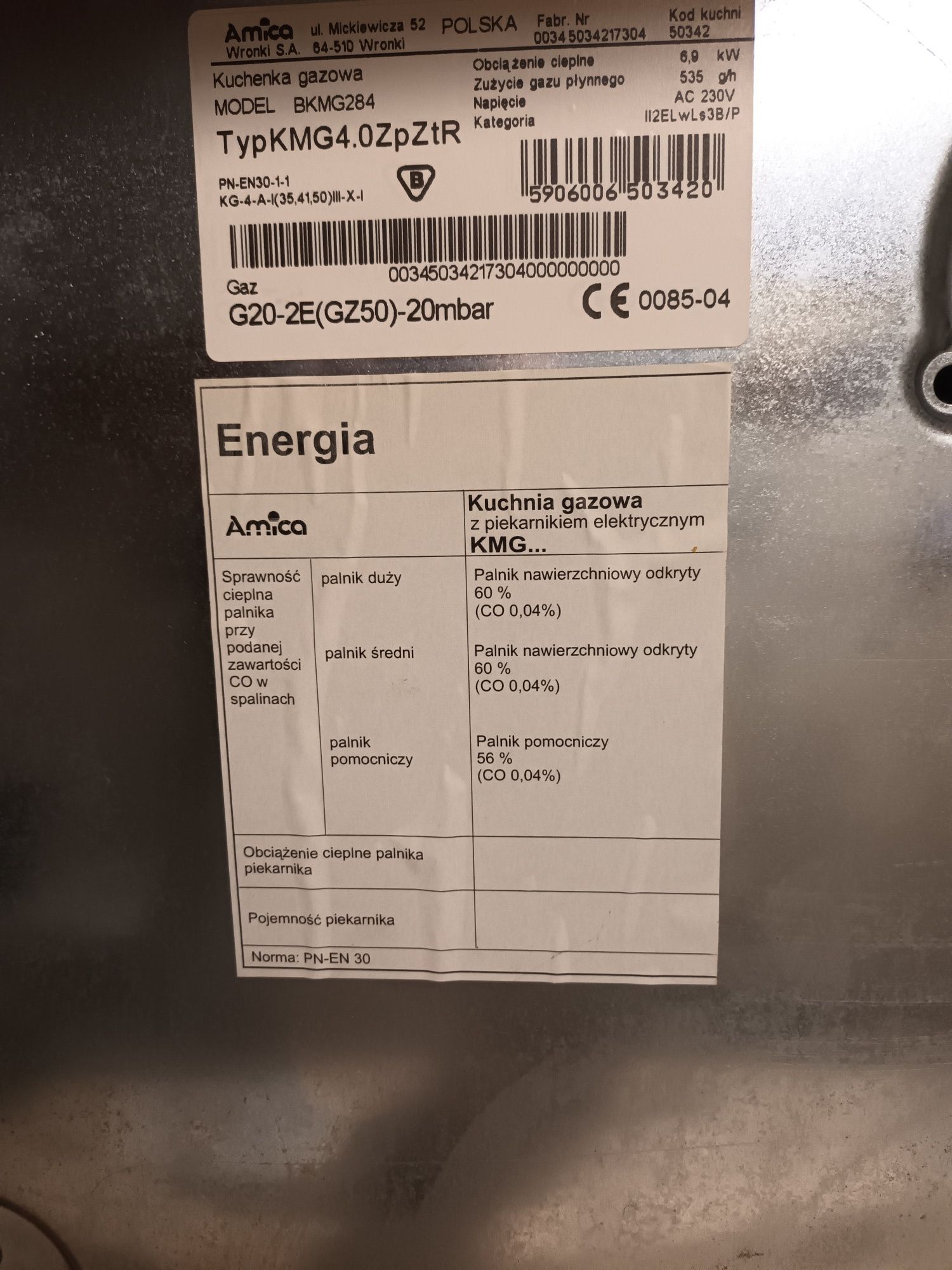 Piekarnik elektryczny amika