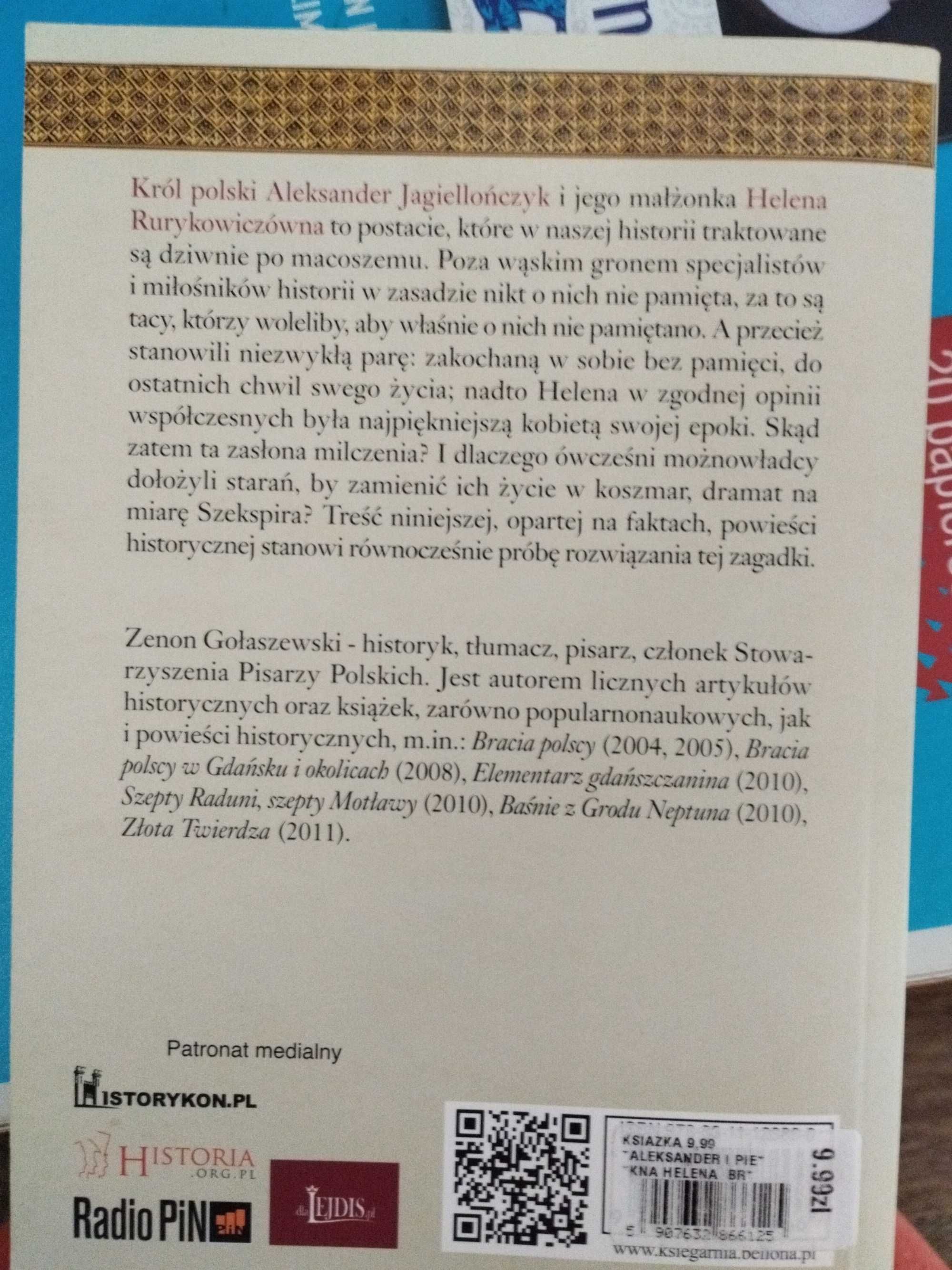 Książka -
Zenon Golaszewski-Aleksander i piekna Helena