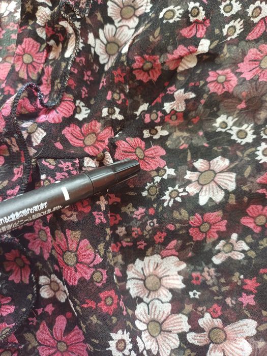 Bluzka damska letnia elegancka w kwiatki