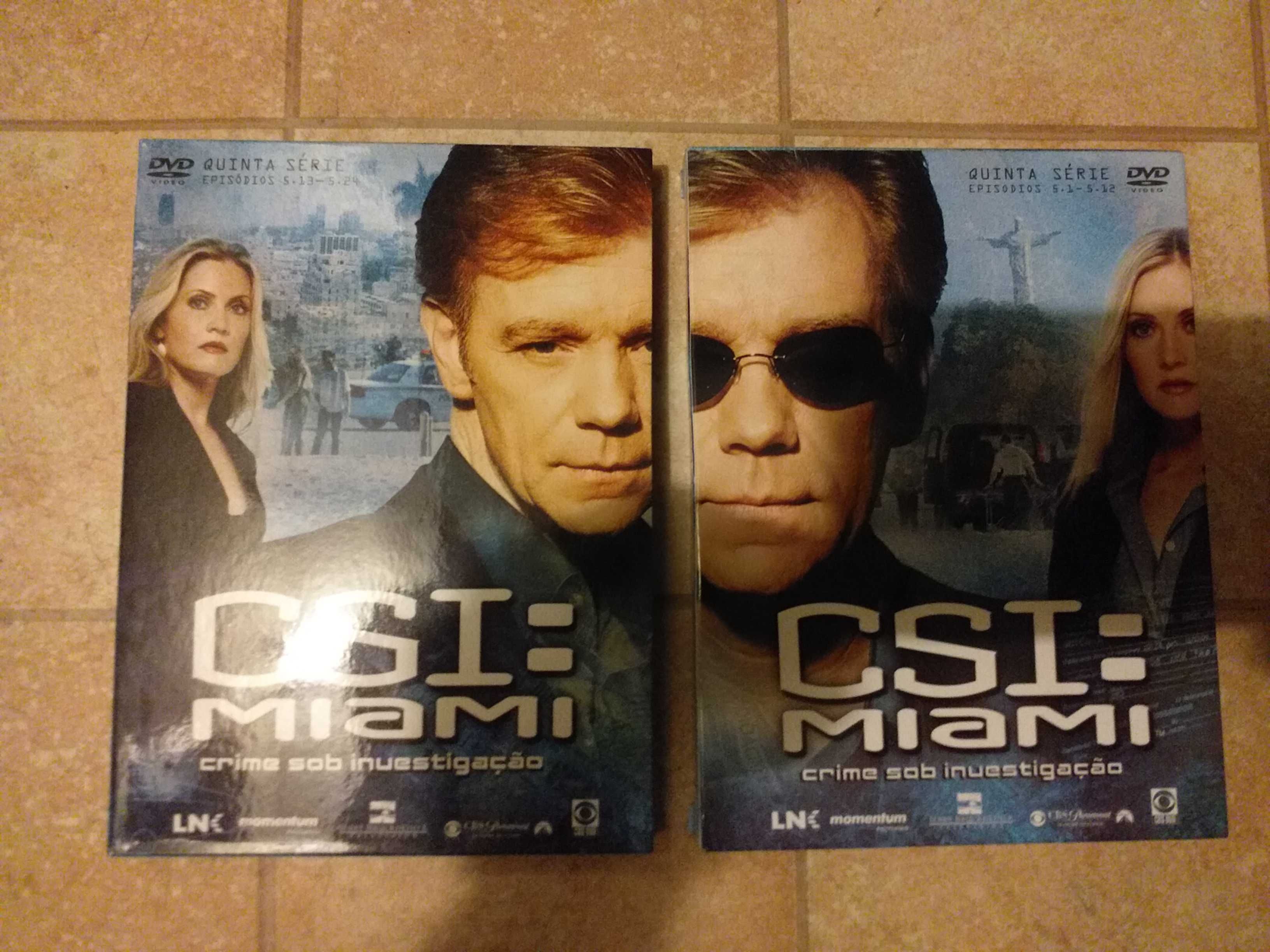 CSI Miami - Temporada 5 em DVD