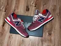 Buty czerwone New Balance sportowe sneakers męskie NOWE