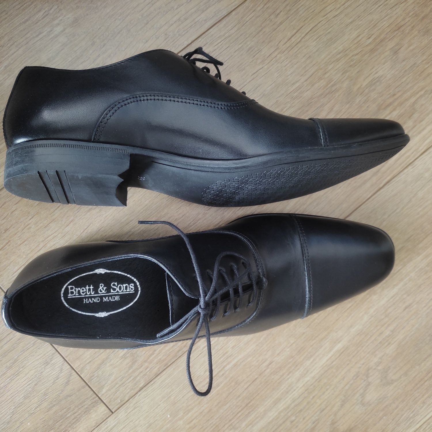 Brett & Sons eleganckie buty męskie 39