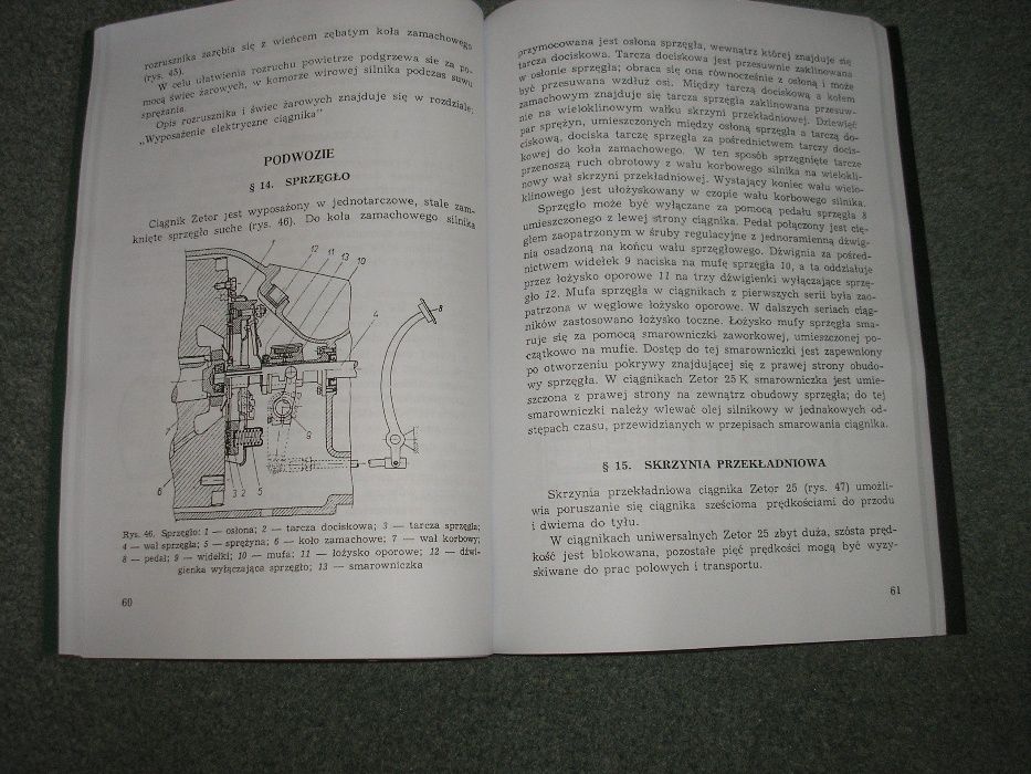 Zetor 25- instrukcja, opis techniczny