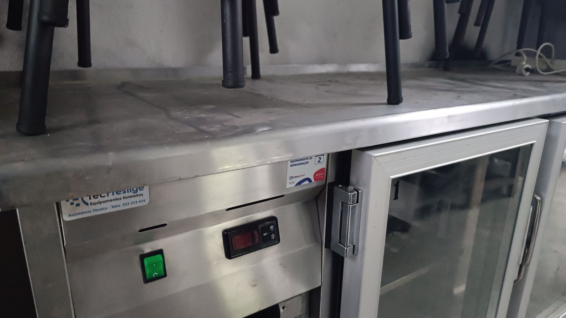 Bancada refrigera 3 portas