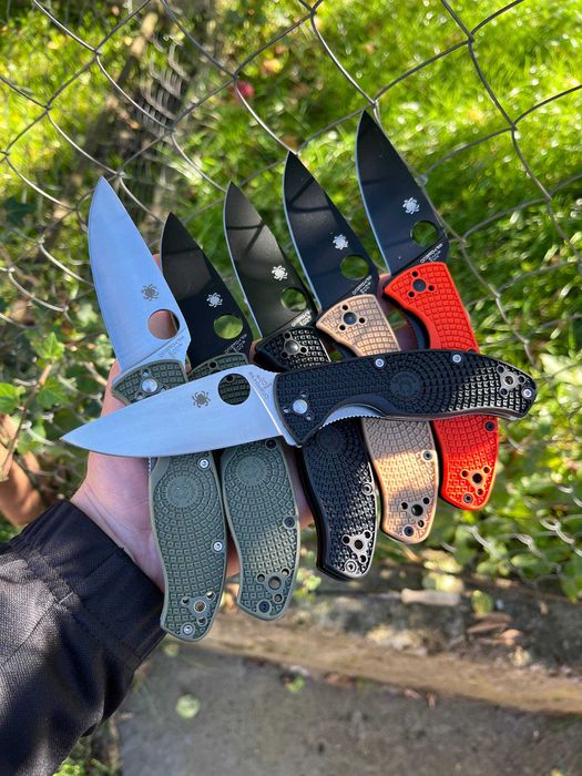 Ніж Spyderco Tenacious C122. Нож складной. Ніж складаний. Спайдерко