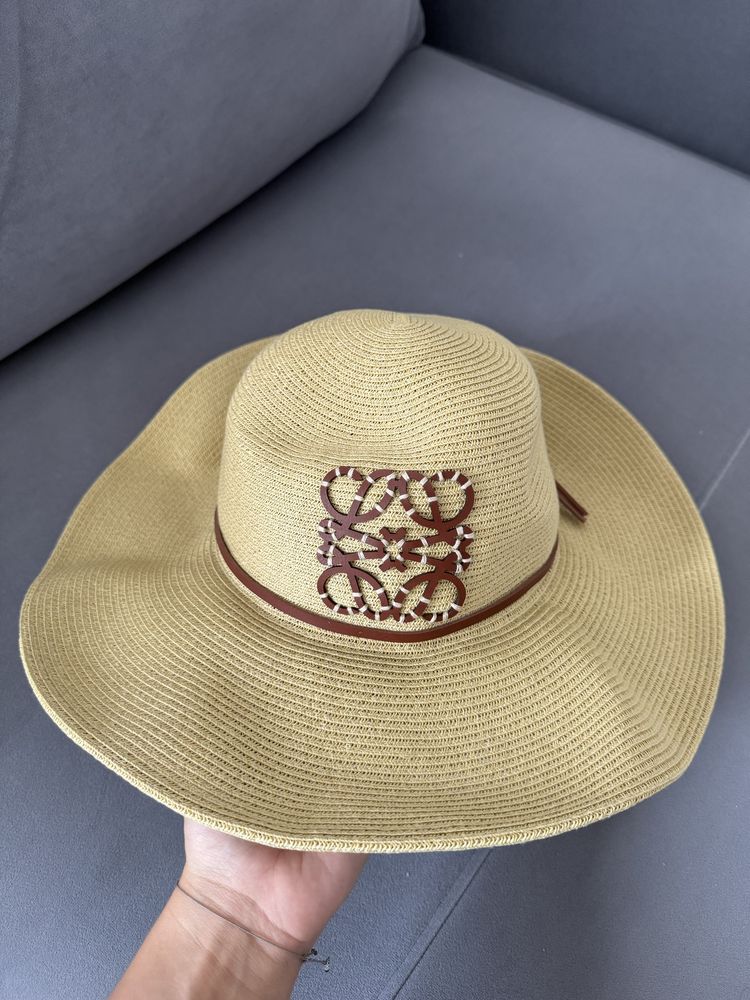 Kapelusz bucket hat czapka Loewe brązowa