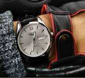 Relógio automático, máquina Seiko NH36, Guanqin GJ 16034
