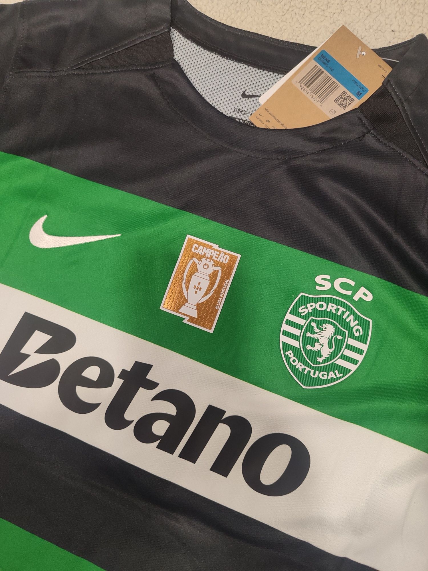 Camisola Sporting CP Bicampeão c/ OFERTA