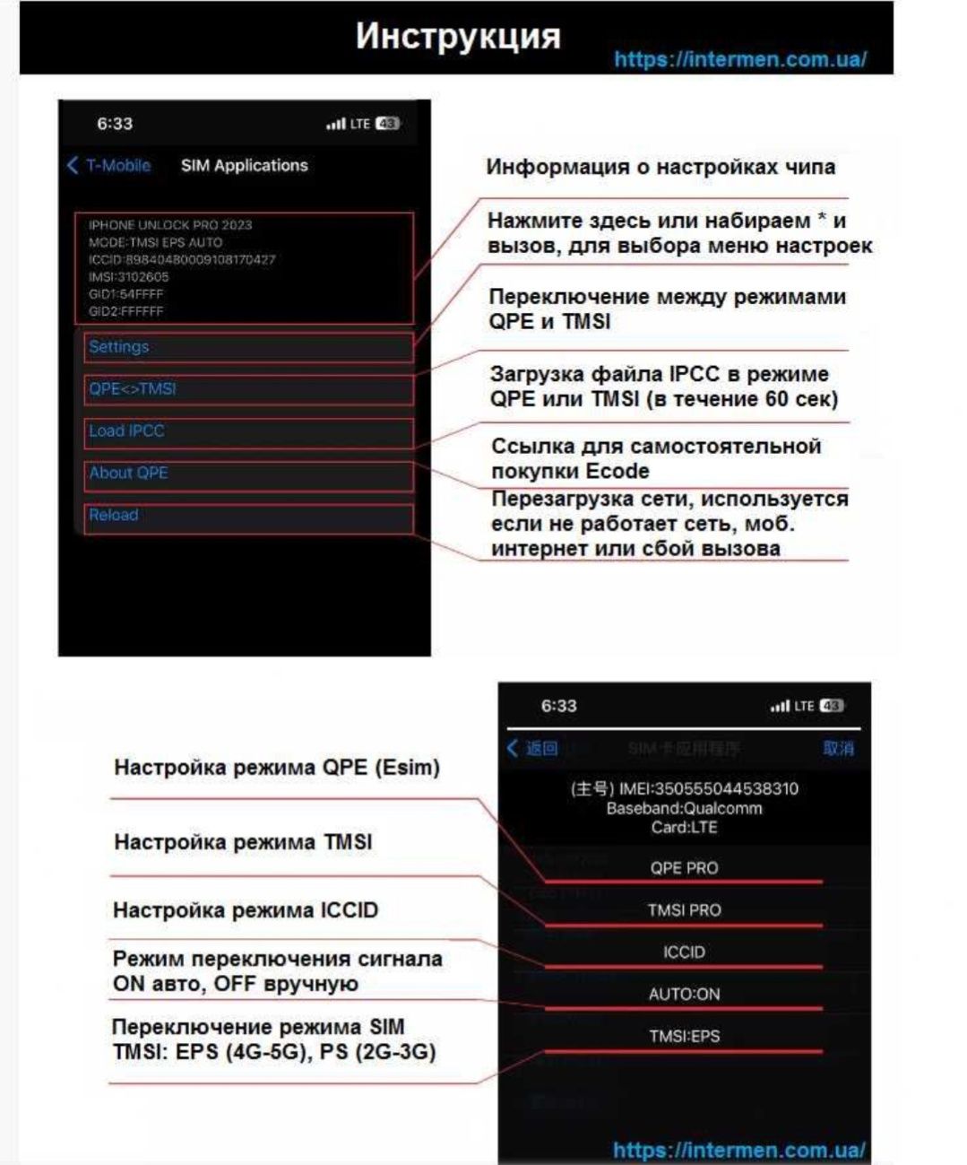 R-SIM Heicard QPE Рсим TMSI 2025 Двійна
