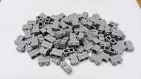 Klocki LEGO - Cegiełki szare 1x2 - 400 sztuk - NOWE